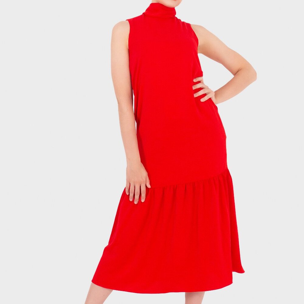 Red Maxi dress for party
